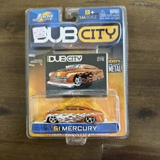 Jada Toys Dub City 51 Mercury Diecast 1:64 - New Sealed NIB