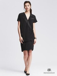 banana republic tuxedo dress