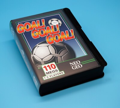 Goal Goal Goal! - SNK Neo-Geo MVS - Box And Full Art Set No Game - 100% Original