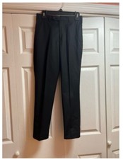 Ralph Lauren Black Dress Pants barely worn Big boys Size 16R/28W.