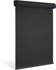 Changshade Cordless Blackout Roller Shades with Valance  44"Wx72"H