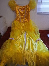 DISNEY PRINCESS BELLE HALLOWEEN COSTUME BEAUTY  THE BEAST OUTFIT - ADULT XLARGE