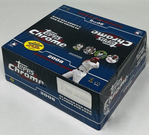 Retail Box 2009 Topps Chrome card