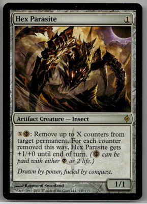 Lightly played Hex Parasite #137 New Phyrexia W/Tracking