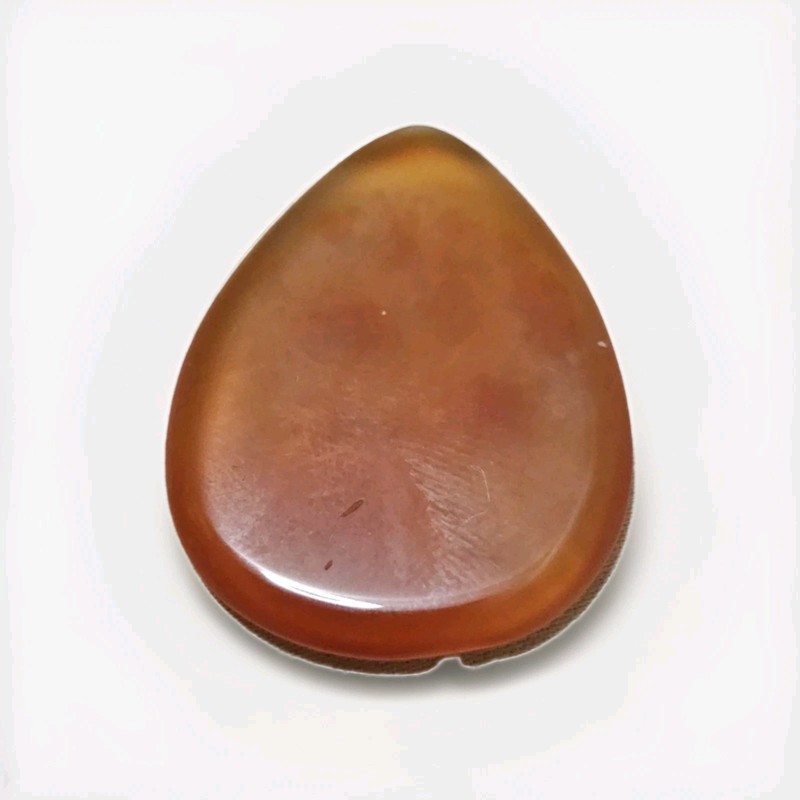 Timber Tones Agate Tones Single Carnelian Agate Guitar Pick