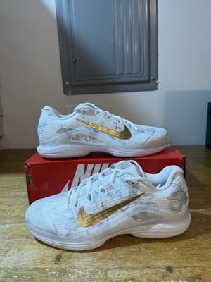 Mens Size 6.5/Women 8-Nike Court Air Zoom Vapor 12 HC Magnolia HV1486-100