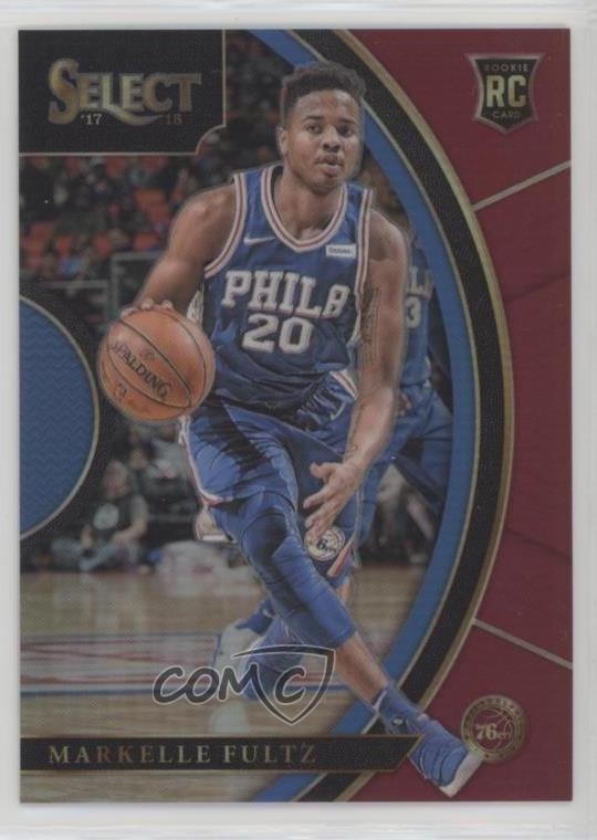 2017-18 Panini Select Concourse Maroon Prizm 142/199 Markelle Fultz #68 w5c