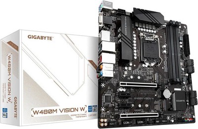 (Factory Refurbished) GIGABYTE W480M VISION W Intel MATX Intel Motherboard
