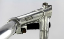 Guidon Vélo Moustache Vintage En Alu - Pour Vélo De Ville Ancien Type Tourisme Années 60, Avec Potence Pivot