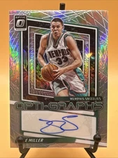 2023-24 Donruss Optic Opti-Graphs Holo Auto Mike Miller #OG-MLR Grizzlies