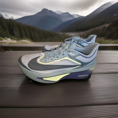 Nike Men's Size 14 Zoom Fly 6 Seaweed Green Blue Running Sneakers Trainer