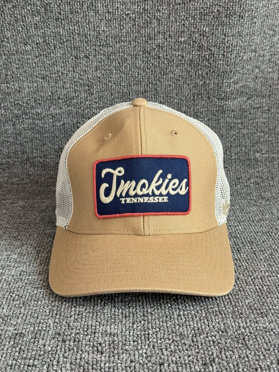 '47 Brand Tennessee Smokies Trucker Snapback Tan Mesh Back Hat One Size