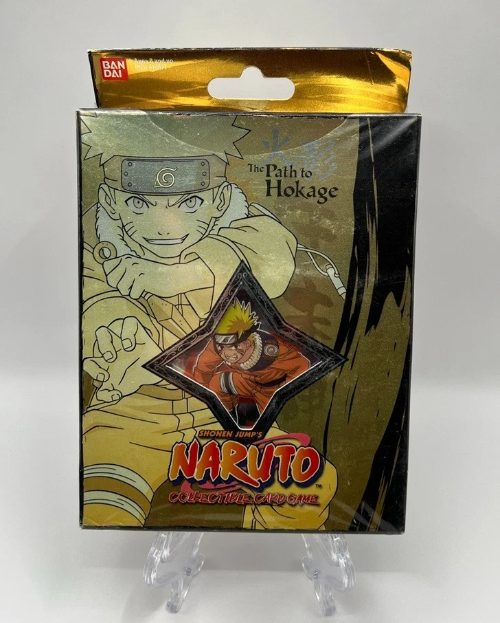 Naruto CCG Bandai Sealed Collectible Card Game Decks & Kits for