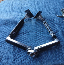 Ergotron LX Dual Side-by-Side Arm Polished Aluminum Two-Monitor Mount 45-245-026