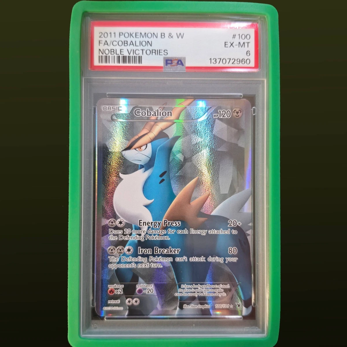 Pokémon TCG Professional Sports Authenticator (PSA) Grade 6