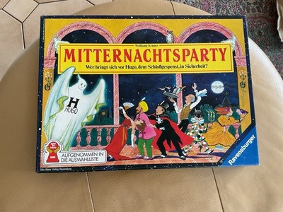 Mitternachtsparty von Ravensburger Familienspiel Brettspiel 1989 