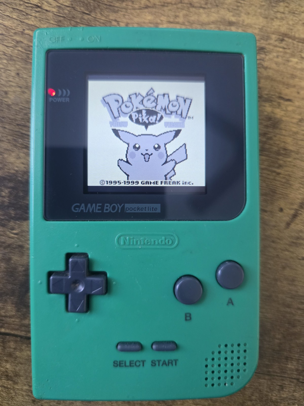 Green Gameboy Pocket With Ips Screen No Game Included