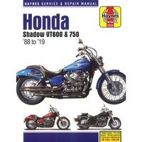 Honda Motorrad Shadow VT600 Und 750 (1988-2019) Reparaturhandbuch Haynes