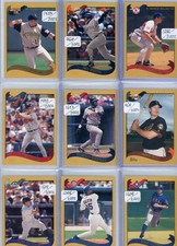 2002 Topps Gold Border Lot (22) Cards Numbered /2002 SP #'D Nevin Ramirez Guzman