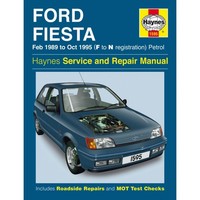 Ford Fiesta 1989-1995 Benzin Petrol Workshop Manual Haynes