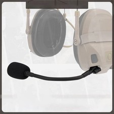 Tactical Noise Reduction Headset Replaces Microphone Mic for AMP Headset