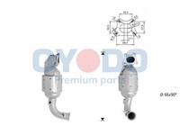 Oyodo Katalysator FüR Peugeot 208 1.2 Puretech 82 2008 I CitroëN C3 II