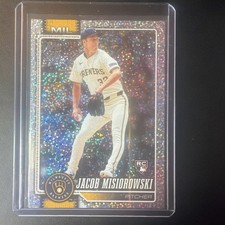 2026 Topps Series 1 Baseball Celebration Jacob Misiorowski Confetti