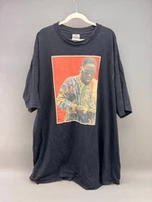 Pro Club Heave Weight Mens Black Notorious B.I.G Print Short Sleeve T-Shirt 5XL
