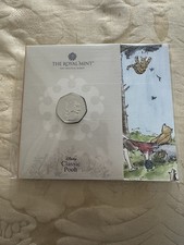 Royal Mint 2021 Tigger Winnie the Pooh Brilliant Uncirculated sealed 50p coin