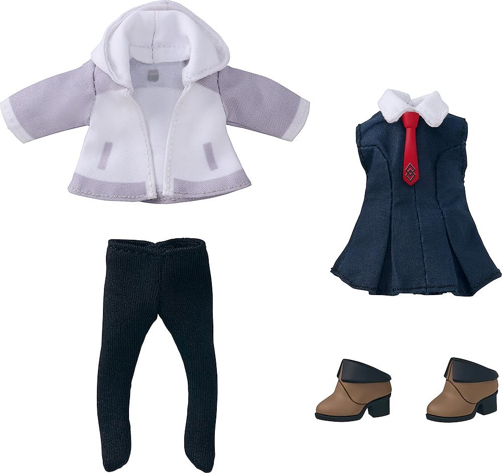 Traje de muñeca Nendoroid: FGO Fate/Grand Order Shielder/Mashu Casual Cloth Ver.
