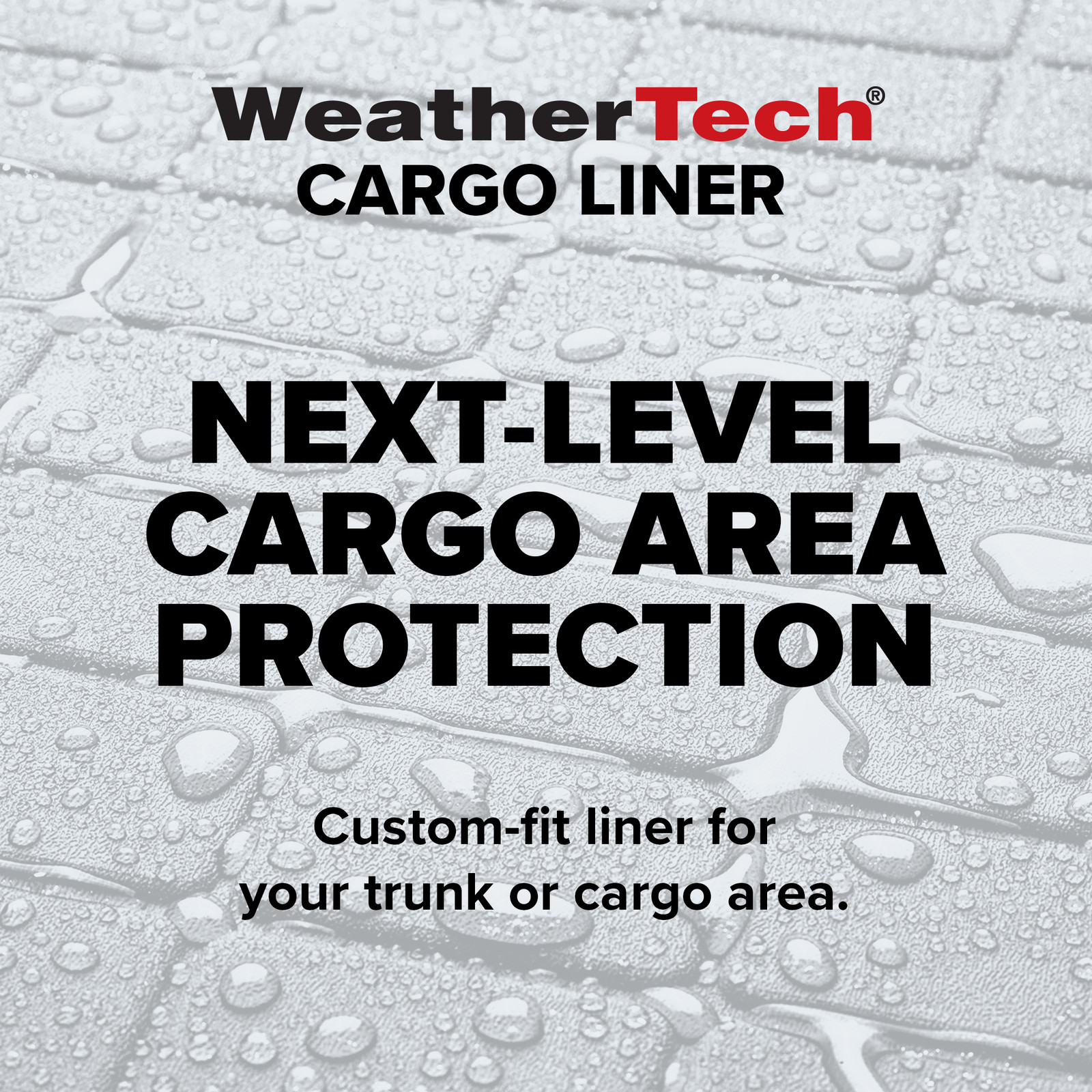 WeatherTech Cargo Trunk Liner for 2019-2024 Lamborghini Urus