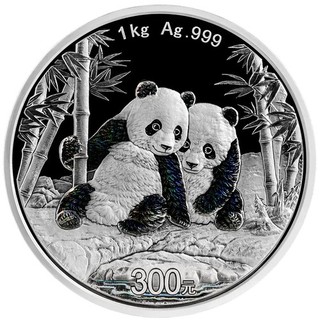 Silbermünze China Panda 2026 1 KG Silber 999 300 Yuan proof OVP Box / COA