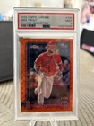 2025 Topps Sapphire Mike Trout Orange /25 100 PSA 9 Mint SSP