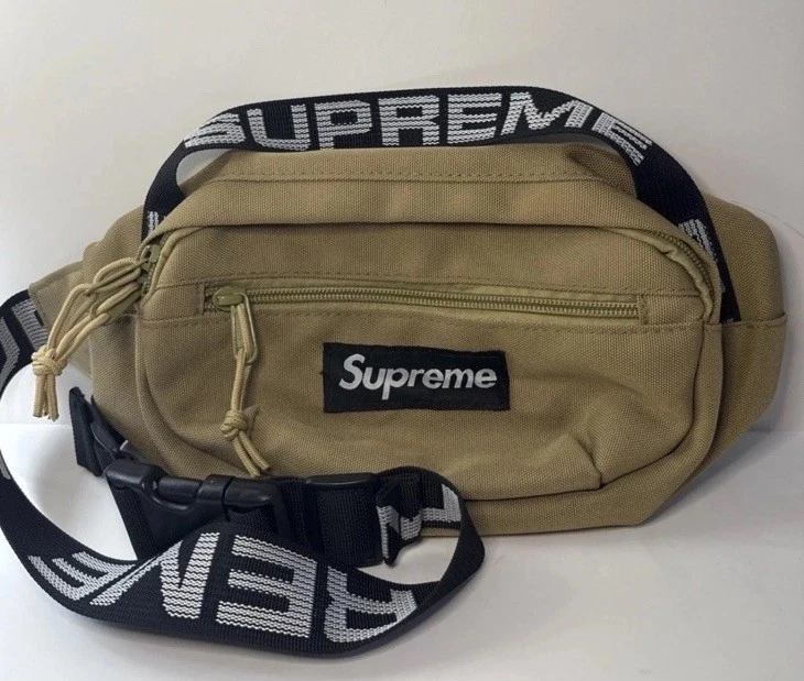 Sac taille Supreme SS18 marron   sac banane nylon Cordura   neuf sans étiquette