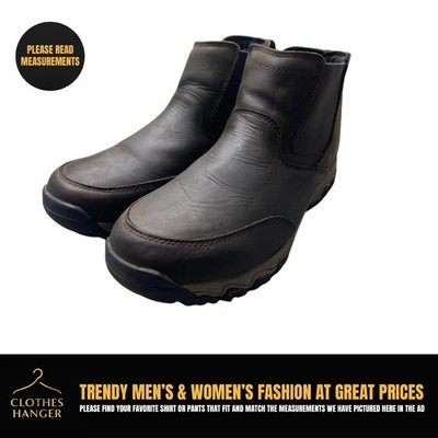 Duluth Trading Co. Wild Boar Oiled Leather Ankle Men s 11.5 Boots 1510