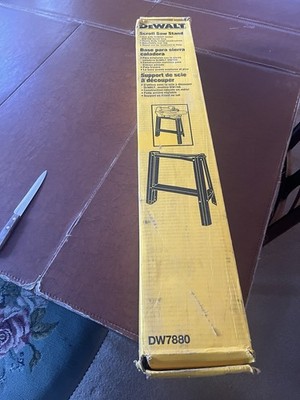 Dewalt 7880 Scroll Saw Stand  adjustable legs    New