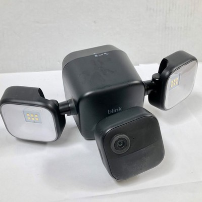 Blink Outdoor 4 Floodlight Wireless Security Camera, Black