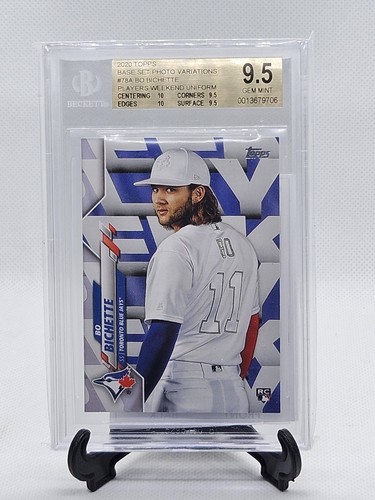 Bo Bichette 2020 Topps SP Image Variation #78A Rookie RC BGS 9.5 Gem Mint