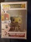 Freddy Mercury Funko Pop Queen Pop! Rocks (New In Box) With Protective Case Wow