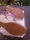 Alex Marie Womens Size 9.5  Carmen Multi Burdette Wedge BRAND NEW Sandels — photo 4
