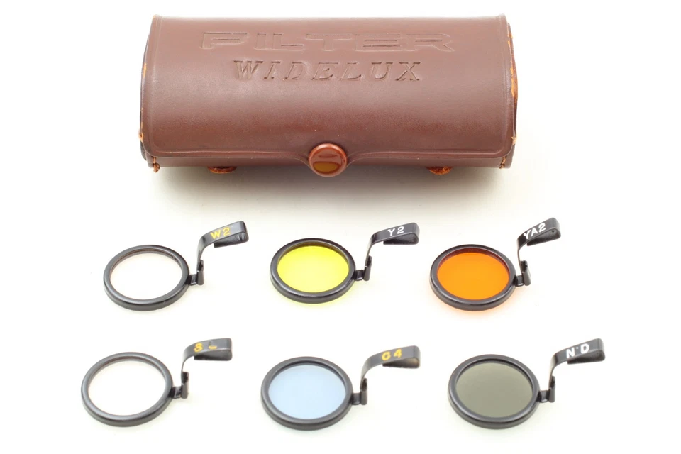 6 Stück【Fast neuwertig】 Panon Widelux Objektiv Filter Set F7 F8 Panorama Film Kamera JAPAN - Bild 2 von 4