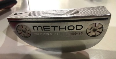 Nike Method MOD-60 Left-Handed Putter from Japan with Red Head Cover, Used