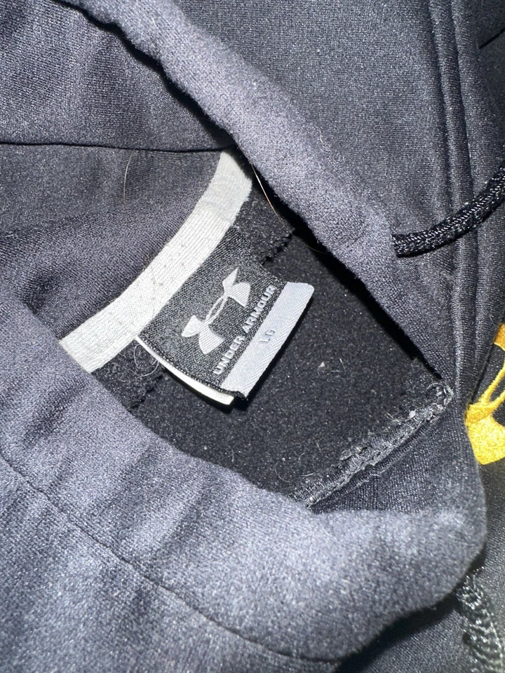 Virginia Military Institute University VMI Under Armour sudadera con capucha grande negra para hombre Foto 4 de 4