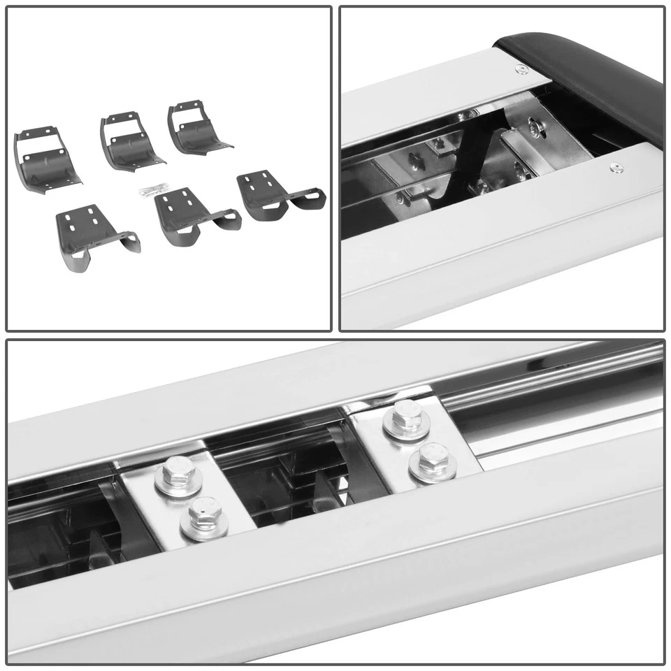 PARA FORD F-150 F-250 F-350 15-24 CABINA EXTENDIDA ESTRIBERAS BARRA LATERAL 5.5" Foto 4 de 4