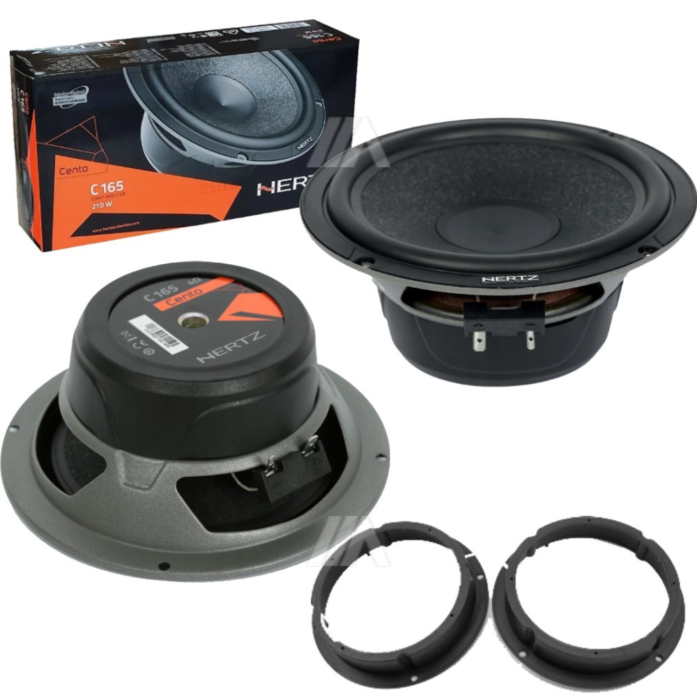 Kit Bassi Hertz C165 Kia Sportage 2015+ | 210W Woofer 16.5cm