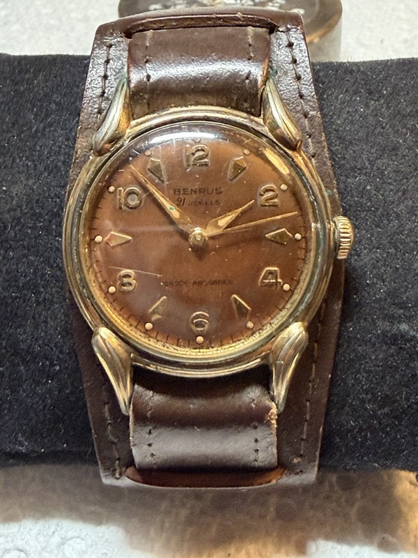 Vintage Benrus Wrist Watch  21 Jewels
