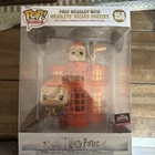 Funko Pop! Deluxe: Harry Potter-Fred Weasley with Weasleys' Wizard Wheezes #158