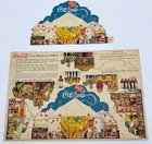Vintage 1927 COCA COLA Circus Miniature For Children Cardboard Cutout 15 X 9-7/8