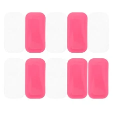  10 Pcs Silicone Lash Pads for Eyelash Extensions False Applicator Tool