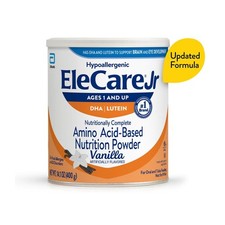 EleCare Jr Vanilla, DHA  Lutein Amino Acid-Based Nutrition Powder, 14.1-oz Can